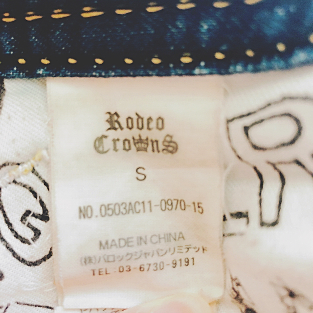 RODEO CROWNS(ロデオクラウンズ)のロデオクラウンズ☆デニムショートパンツ レディースのパンツ(ショートパンツ)の商品写真