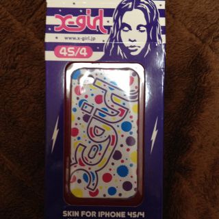 エックスガール(X-girl)の♡X-girl iPhoneカバー♡(モバイルケース/カバー)