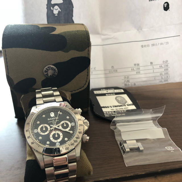 ボーナスセール a bathing ape bapex デイトナ 自動巻 - 腕時計(アナログ)