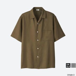 ユニクロ(UNIQLO)のUniqlo u オープンカラーシャツ(シャツ)