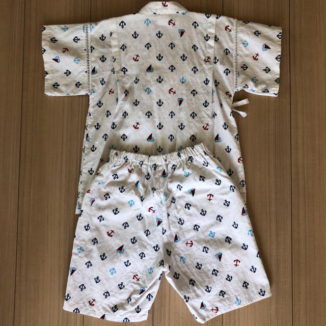 甚平 110cm キッズ/ベビー/マタニティのキッズ服男の子用(90cm~)(甚平/浴衣)の商品写真