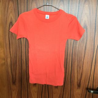 プチバトー(PETIT BATEAU)の美品 petit bateauクルーネックTシャツ 14ans(Tシャツ(半袖/袖なし))