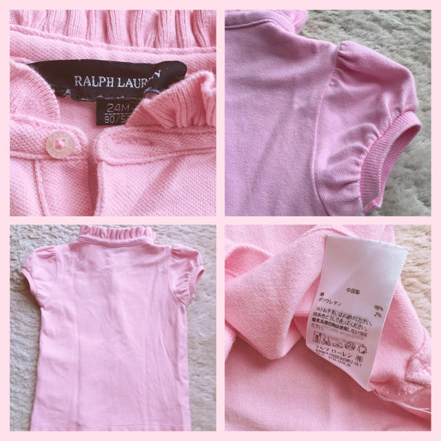 Ralph Lauren(ラルフローレン)のラルフローレン baby's ポロシャツ 24M 90(70〜80) キッズ/ベビー/マタニティのベビー服(~85cm)(Ｔシャツ)の商品写真