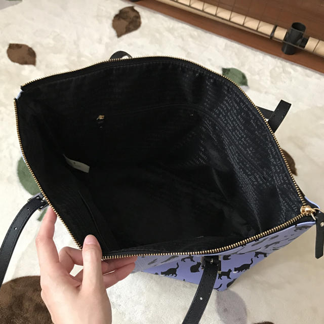 kate spade new york(ケイトスペードニューヨーク)のケイトスペード トートバッグ ネコ レディースのバッグ(トートバッグ)の商品写真