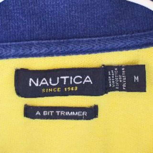 NAUTICA(ノーティカ)のUS ノーティカ navyemerald ボーダー ポロシャツ M メンズのトップス(ポロシャツ)の商品写真