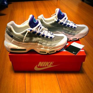 ナイキ(NIKE)のNIKE WMNS AIR MAX 95 GRAPE 美品 エアーマックス95(スニーカー)