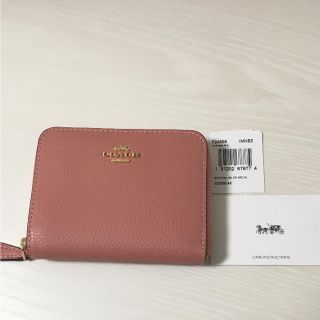 コーチ(COACH)のコーチ 二つ折り財布 新品 週末のみお値下げ(財布)