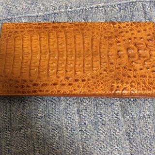 クロコダイル(Crocodile)のリキ様 ☆美品☆ クロコダイル 札入れ(長財布)