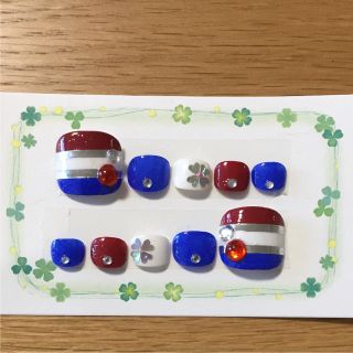 フットネイルチップ マリンカラー