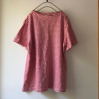 ユニクロ(UNIQLO)のユニクロ ボーダー カットソー XL(カットソー(半袖/袖なし))