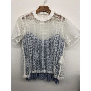 サカイ(sacai)の国内正規品 SACAI 2点セット トップス(カットソー(半袖/袖なし))