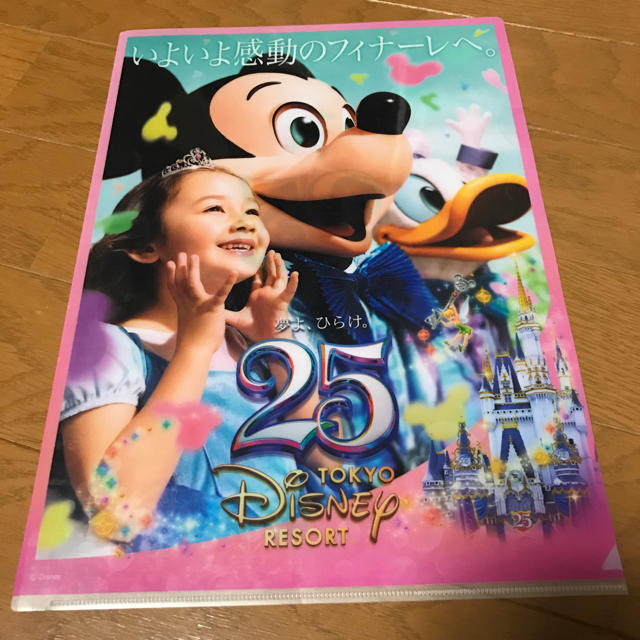 Disney クリアファイル 東京ディズニーリゾート25周年の通販 By なごやん ディズニーならラクマ