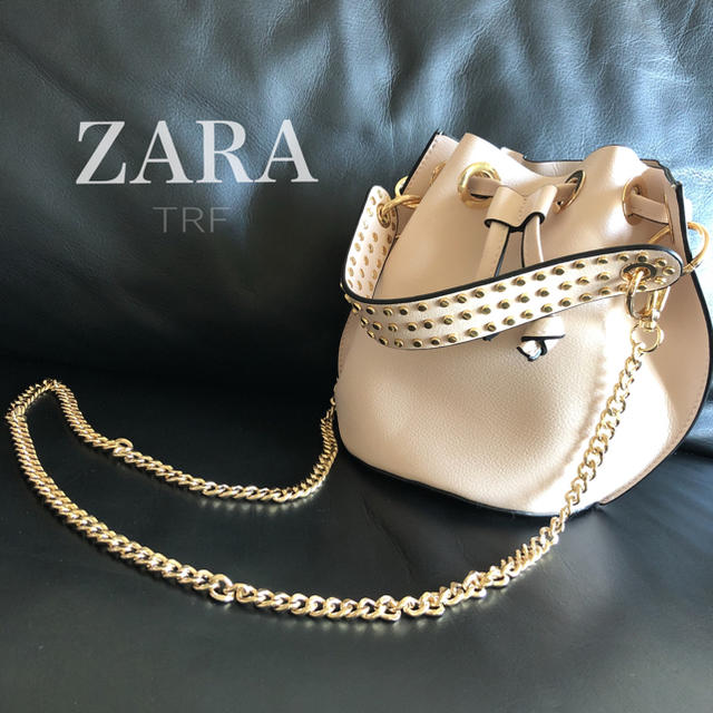 ZARA(ザラ)のZARA ザラ バケツ型 ショルダー トート バッグ レディースのバッグ(ショルダーバッグ)の商品写真