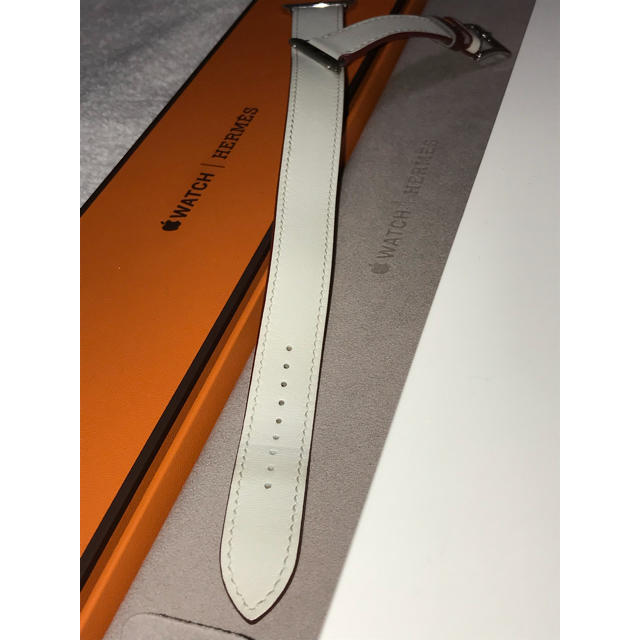 Apple Watch(アップルウォッチ)のApple watch Series3 38mm + HERMES ストラップ レディースのファッション小物(腕時計)の商品写真