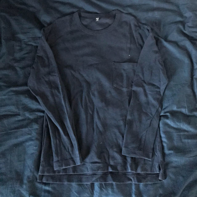 UNIQLO(ユニクロ)のポケツキ長袖Tシャツ メンズのトップス(Tシャツ/カットソー(七分/長袖))の商品写真
