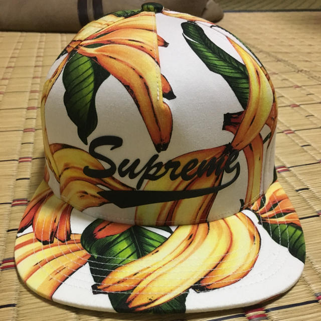 Supreme'Banana 5-Panel'バナナ キャップ シュプ 16ss