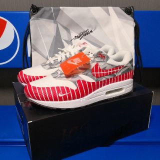 ナイキ(NIKE)の美品 NIKE WASAFU × AIR MAX 1 LHM エアマックス1 (スニーカー)