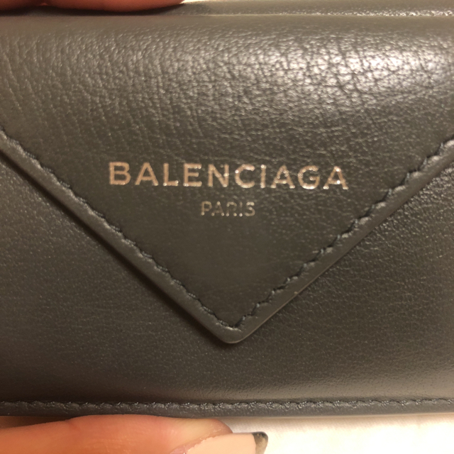 Balenciaga(バレンシアガ)のBALENCIAGA バレンシアガ ミニウォレット グレー レディースのファッション小物(財布)の商品写真