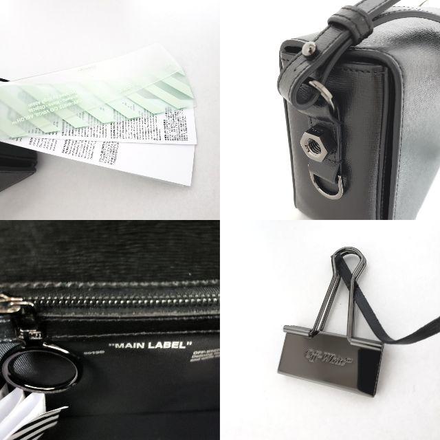 OFF-WHITE(オフホワイト)のOFF WHITE Binder Clip ショルダーバッグ 新品未使用 レディースのバッグ(ショルダーバッグ)の商品写真