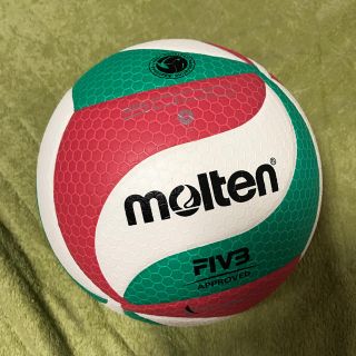 モルテン(molten)のバレーボール molten 5号球  試合球 美品(バレーボール)