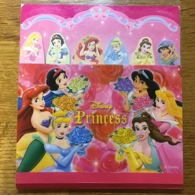 Disney ディズニープリンセス メモ帳の通販 By Momo S Shop ディズニーならラクマ