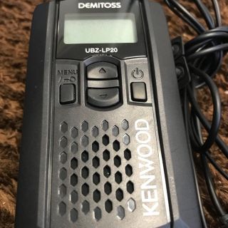 ケンウッド(KENWOOD)の超美品 トランシーバーKenwood DEMITOSS UBZ-LP20(アマチュア無線)