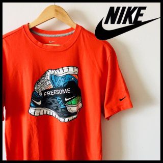 ナイキ(NIKE)のTシャツ ナイキ  NIKE 半袖 オレンジ 大きいサイズ スニーカー(Tシャツ/カットソー(半袖/袖なし))