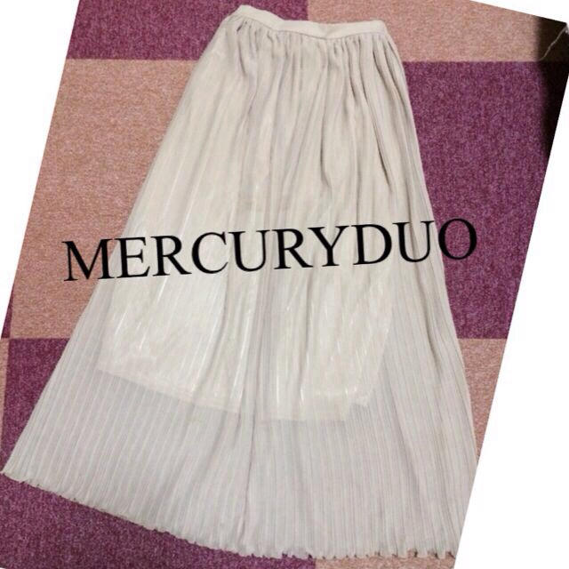 MERCURYDUO(マーキュリーデュオ)のMERCURYDUO レディースのスカート(ロングスカート)の商品写真