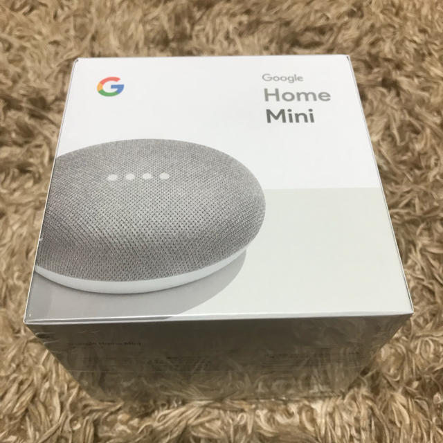 【新品、未開封】google home mini  スマホ/家電/カメラのオーディオ機器(スピーカー)の商品写真