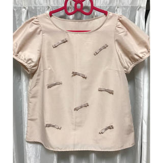クチュールブローチ(Couture Brooch)のクチュールブローチ♡リボンシャツ(Tシャツ(半袖/袖なし))