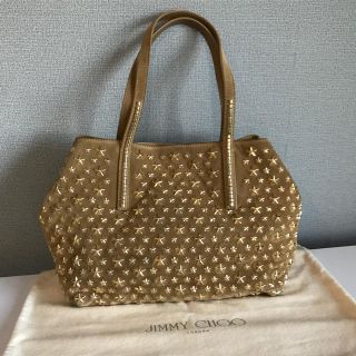 ジミーチュウ(JIMMY CHOO)のゆき様専用☆ジミーチュウ スタースタッズ スエード トートバッグ(トートバッグ)