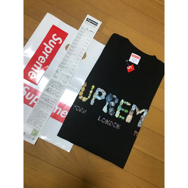 新品ステッカー付 Supreme Rocks Tee 黒 M ロックス Tシャツ