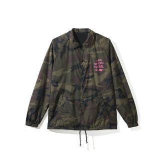 シュプリーム(Supreme)のANTI SOCIAL SOCIAL CLUB コーチJKT Lサイズ CAMO(ナイロンジャケット)