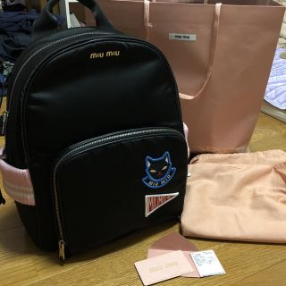 MIU MIU(リュック/バックパック)のフリマアイテム一覧 MIU MIU(リュック/バックパック)のフリマアイテム一覧