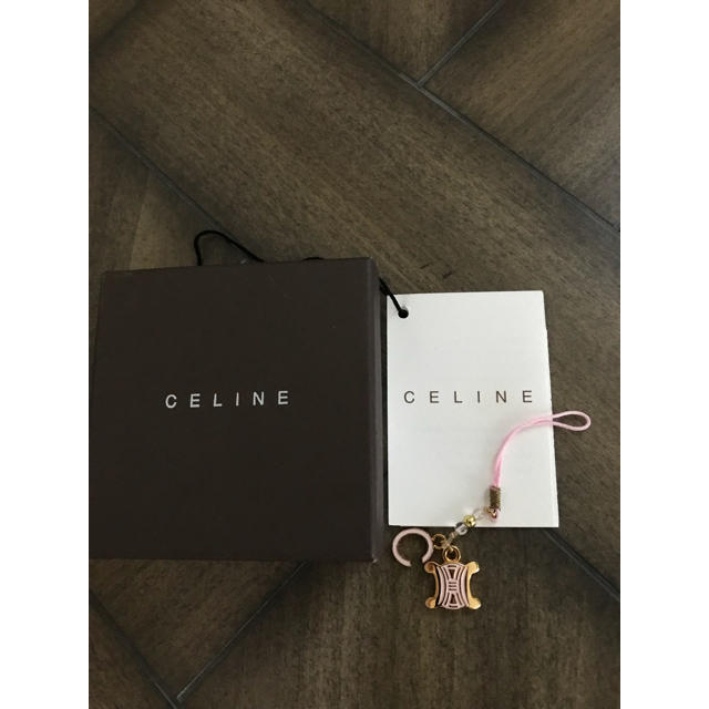 celine(セリーヌ)の新品 セリーヌ  チャーム ピンク  ハンドメイドのファッション小物(バッグチャーム)の商品写真