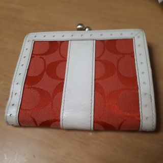 コーチ(COACH)のCOACH二つ折りがま口財布お値下げしました(折り財布)