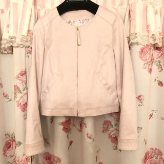 プロポーションボディドレッシング(PROPORTION BODY DRESSING)の【ねりん様専用】♡フェイクスエードブルゾン♡(ノーカラージャケット)