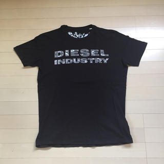 ディーゼル(DIESEL)の DIESEL  BLACK TEE SIZE L (Tシャツ/カットソー(半袖/袖なし))