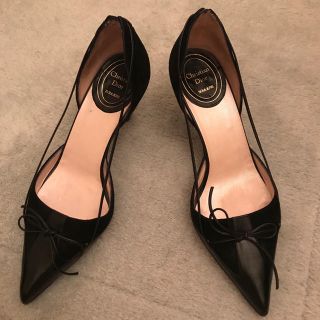 クリスチャンディオール(Christian Dior)のディオール パンプス 36.5 美品 正規品(ハイヒール/パンプス)