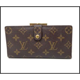 ルイヴィトン(LOUIS VUITTON)の★ルイヴィトン モノグラム がま口付き長財布★美品(財布)