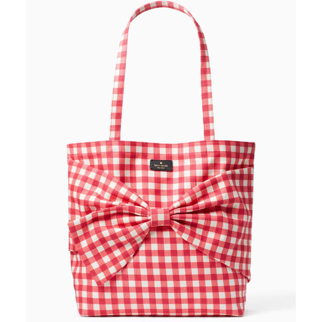 kate spade new york(ケイトスペードニューヨーク)のSaleケイトスペード ギンガムチェック トートバッグ レディースのバッグ(トートバッグ)の商品写真