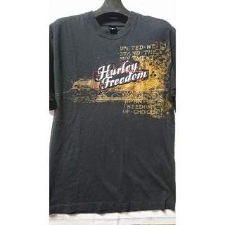 ハーレー(Hurley)のHurley ハーレー メンズTシャツ サイズM 黒【11】(Tシャツ/カットソー(半袖/袖なし))