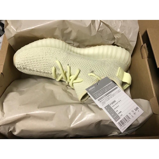 adidas YEEZY BOOST 350 V2 butter 24㎝ 新品