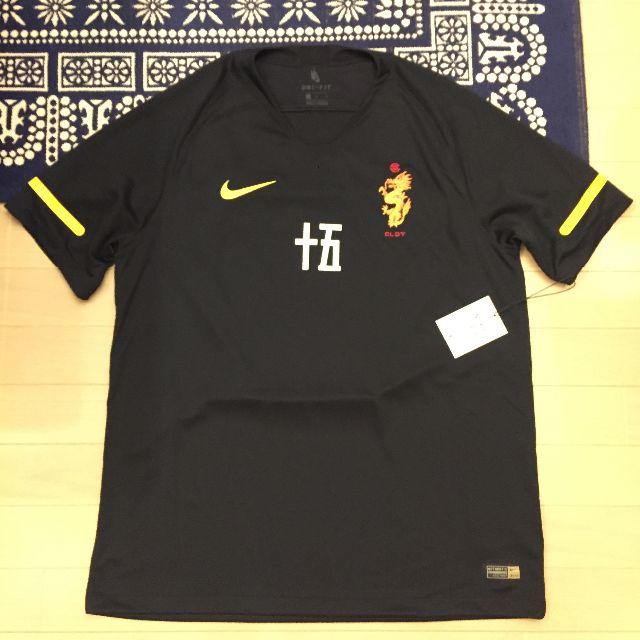 NIKE - 正規 NIKE x CLOT Soccer Jersey Black クロット