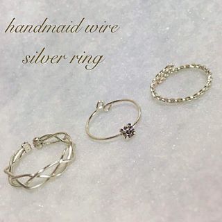 シルバーringset(ˊ˘ˋ*)✧‧˚(リング)