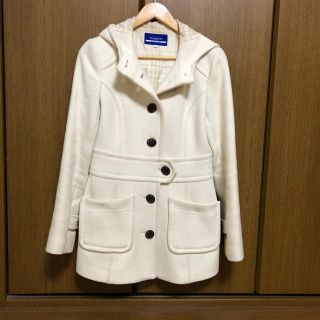 バーバリーブルーレーベル(BURBERRY BLUE LABEL)のマコマコ様専用  バーバリー コート フードコート ダッフルコート 40 (ダッフルコート)