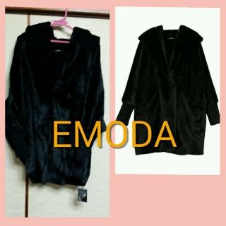 エモダ(EMODA)のEMODA♡ボアコート(ロングコート)