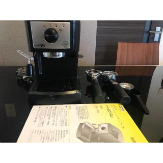 デロンギ(DeLonghi)のデロンギ  エスプレッソマシン 152J シルバー×ブラック(コーヒーメーカー)