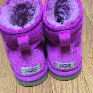 アグ(UGG)のUGG★パープルムートンブーツ(ブーツ)