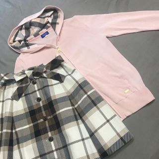 バーバリーブルーレーベル(BURBERRY BLUE LABEL)の今季に♡クレストブリッジパーカー(パーカー)